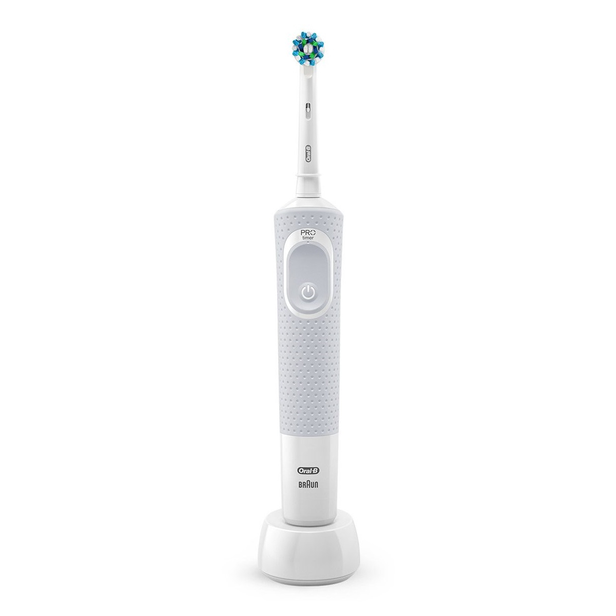 Oral-B Vitality 100 CrossAction Voksen Roterende, pulserende tandbørste Hvid Oral-B Vitality 100 CrossAction Voksen Roterende, pulserende tandbørste Hvid